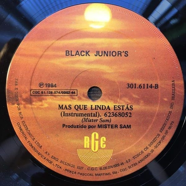 Black Junior's - Mas que Linda Estás (Compacto)