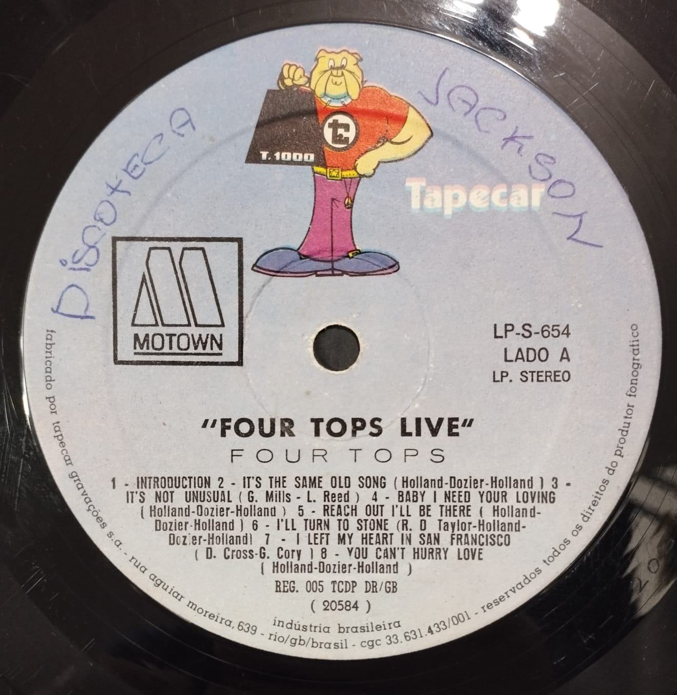 Four Tops ‎– Four Tops Live! (Álbum)