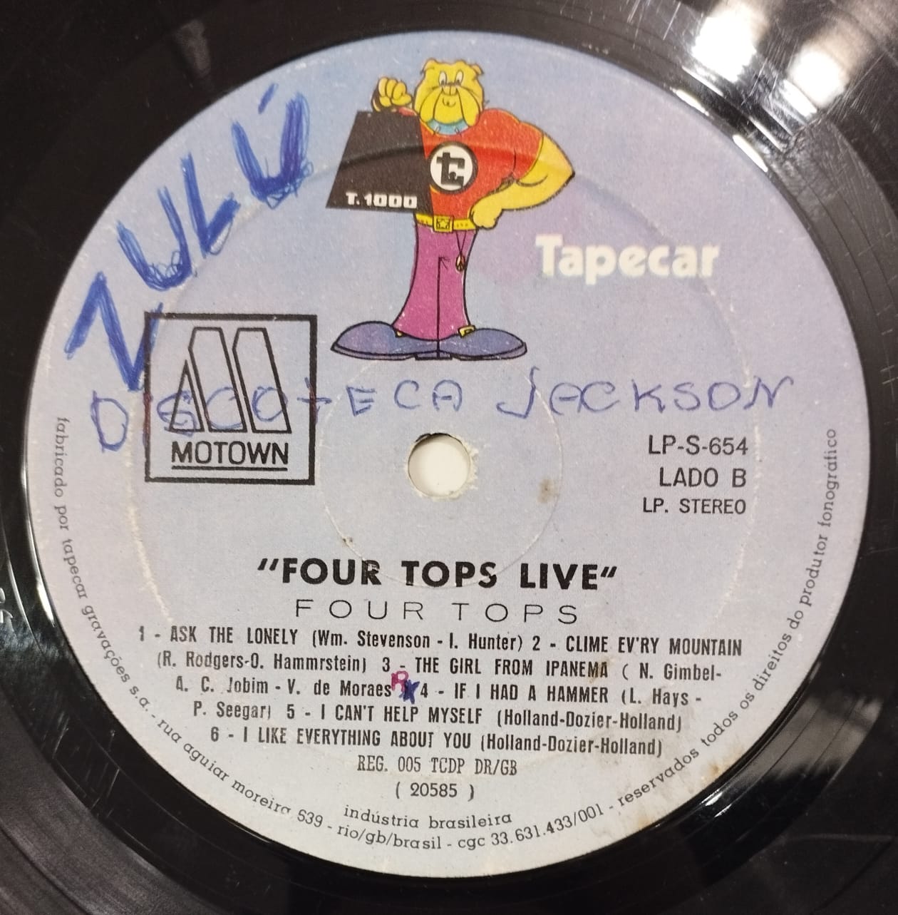 Four Tops ‎– Four Tops Live! (Álbum)