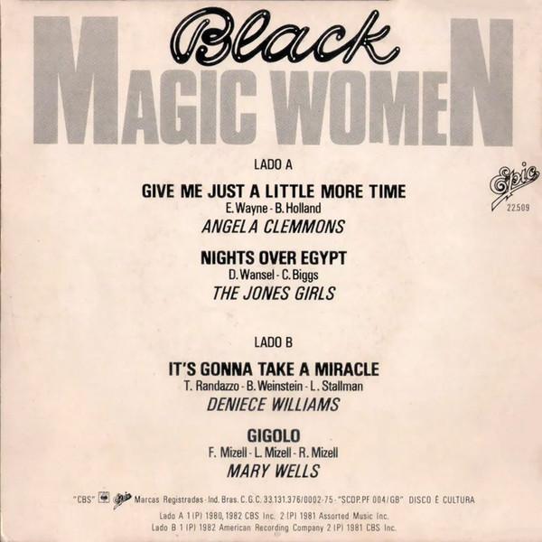 Various ‎– Black Magic Women (Compacto)