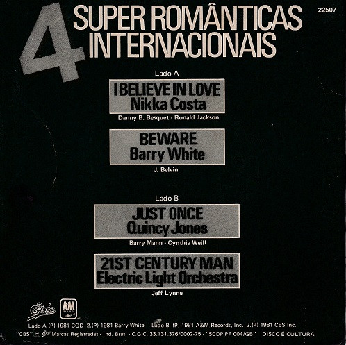 Various - Super Romanticas Internacionais (Compacto)