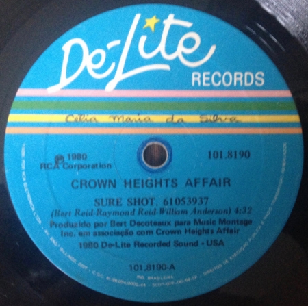 Crown Heights Affair - Sure Shot / I Don't Want To Change You (Compacto)
