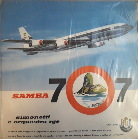 Simonetti e Orquestra RGE - Samba 707 (Compacto)