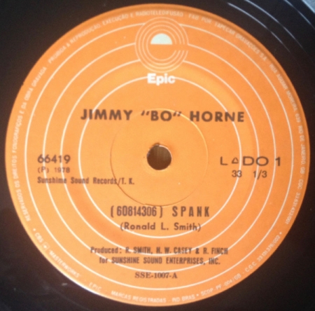 Jimmy Bo Horne - Spank (Compacto)