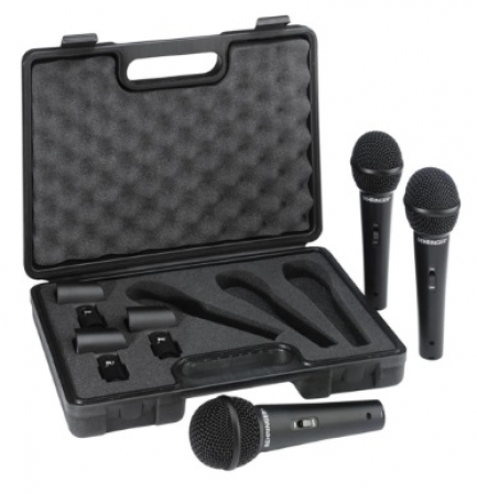 Kit de 3 Microfones Behringer XM1800S (Usado)