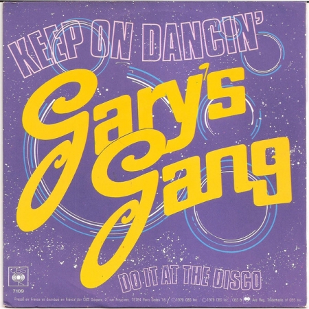 Gary's Gang - Keep On Dancin' (Compacto)