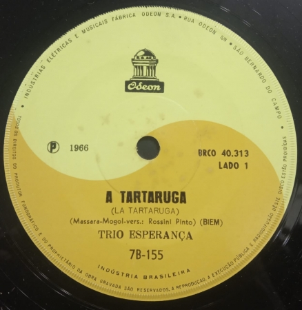 Trio Esperança - A Tartaruga / Gasparzinho (Compacto)