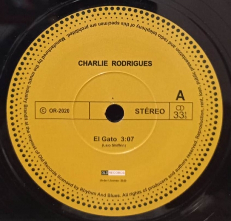 Charlie Rodrigues ‎– El Gato (Compacto)