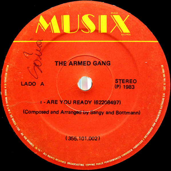 The Armed Gang ‎– Are You Ready (Compacto)
