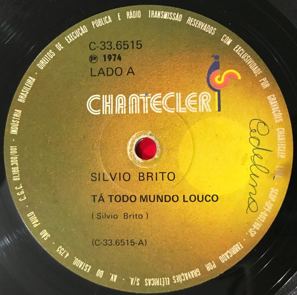 Silvio Brito ‎– Tá Todo Mundo Louco (Compacto)