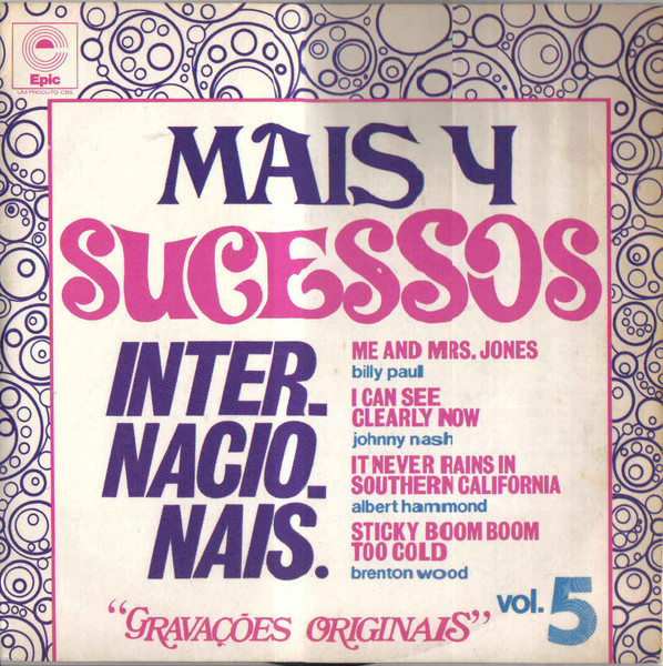 Various ‎– Mais 4 Sucessos Internacionais Vol. 5 (Compacto)