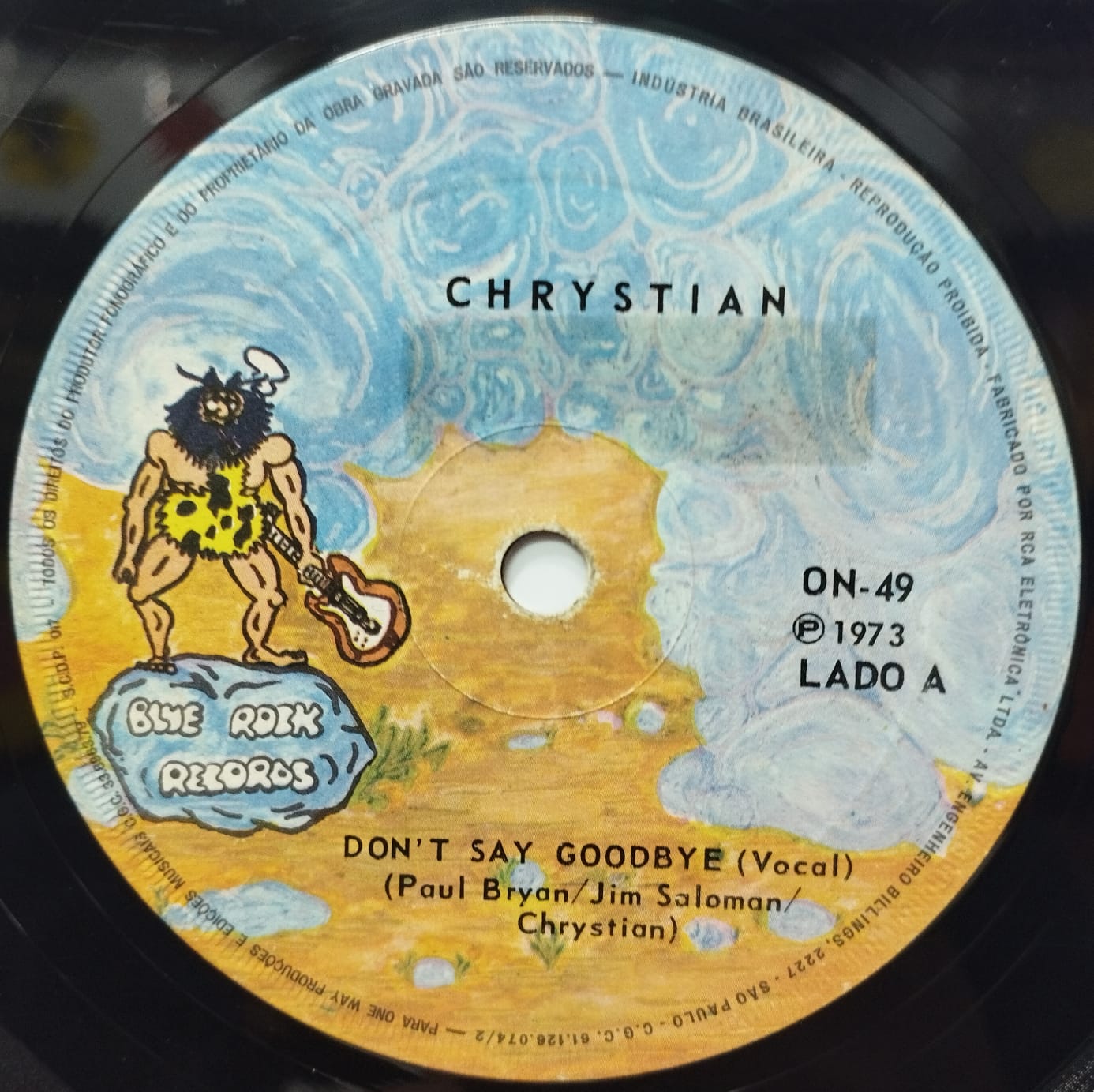 Chrystian ‎– Don't Say Goodbye (Compacto)
