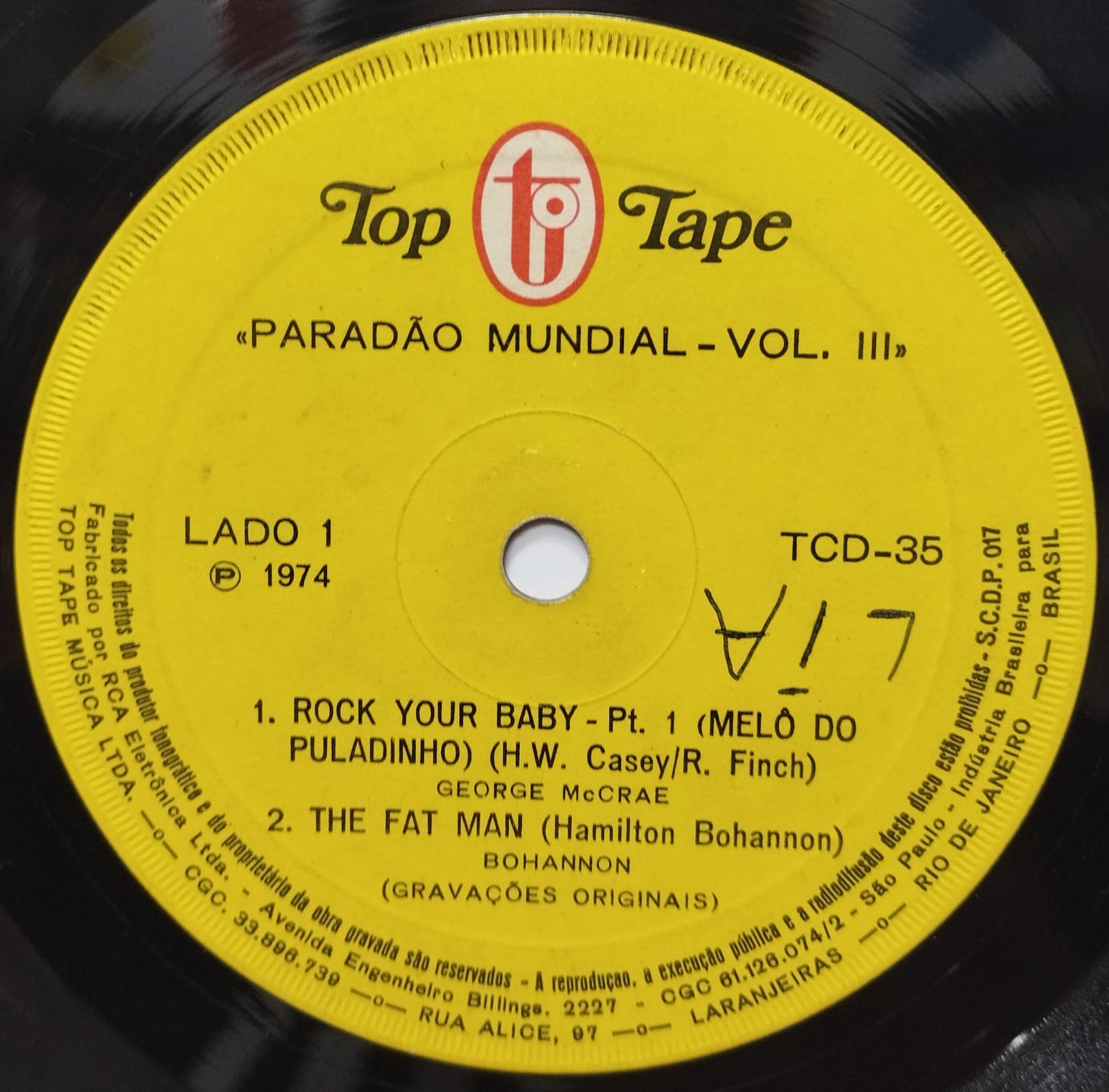Various ‎– Paradão Mundial Vol. 3 (Compacto)