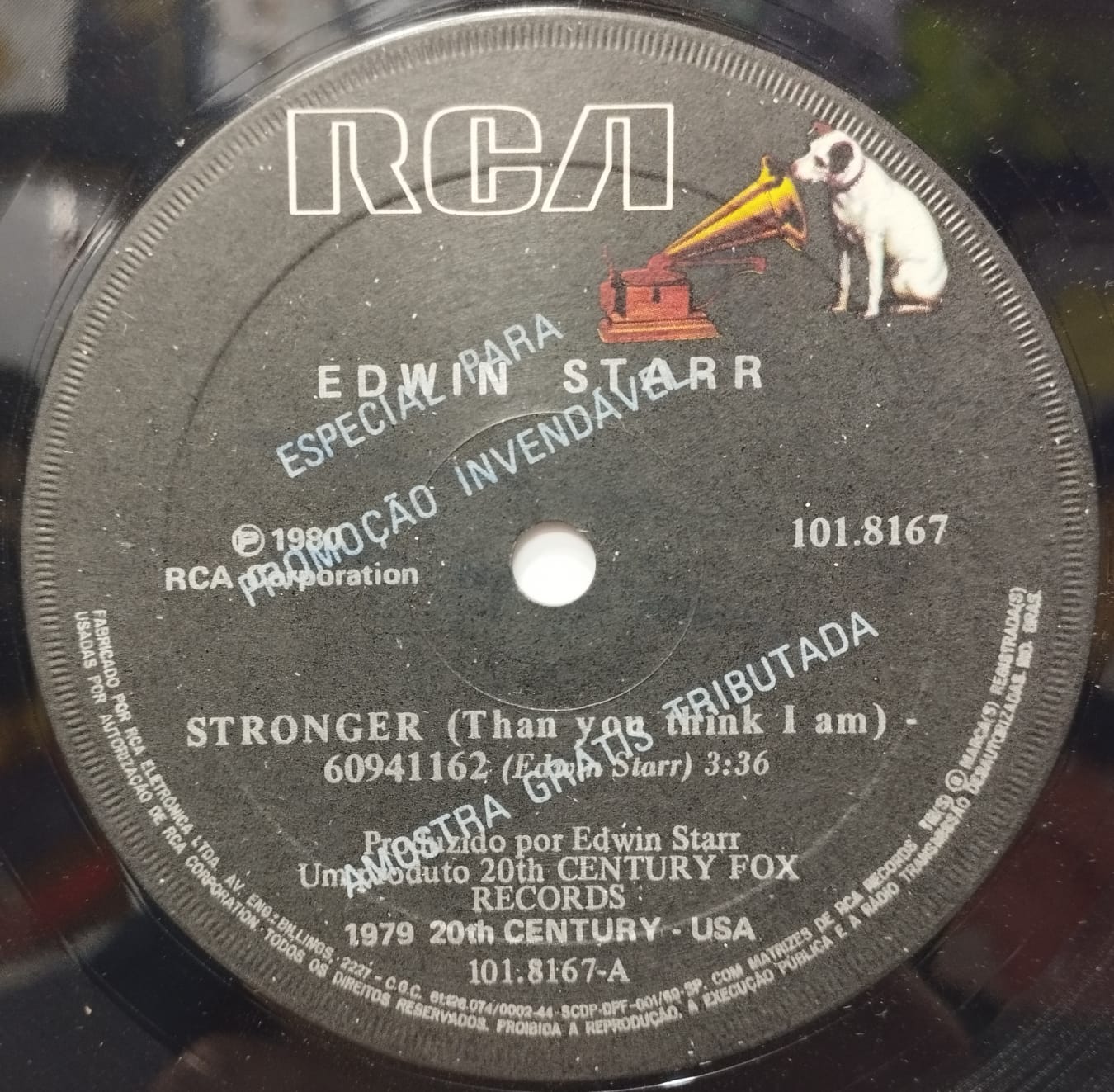 Edwin Starr ‎– Stronger (Than You Think I Am) (Compacto)