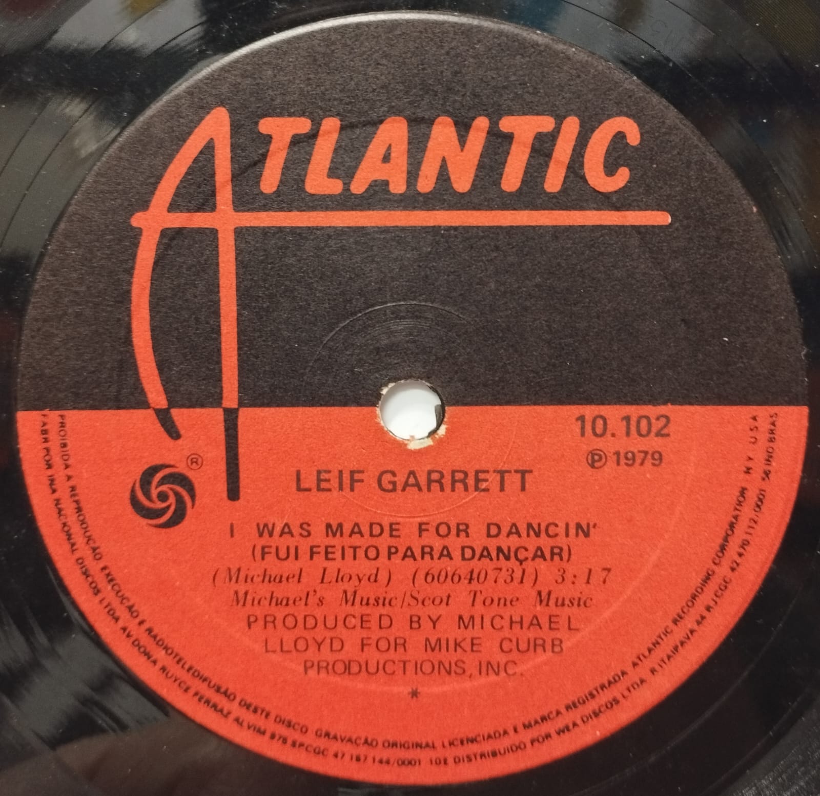 Leif Garrett ‎– I Was Made For Dancin' / When I Think Of You (Compacto)