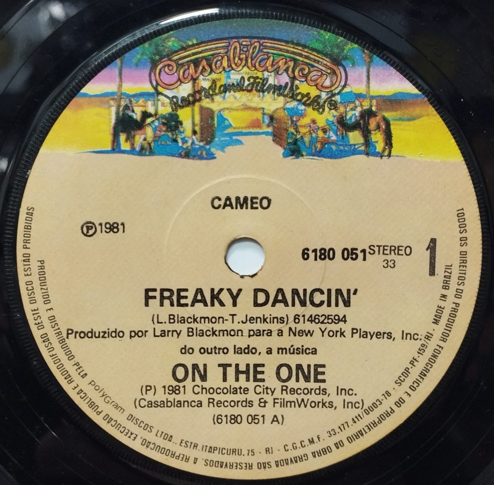 Cameo ‎– Freaky Dancin' (Compacto)
