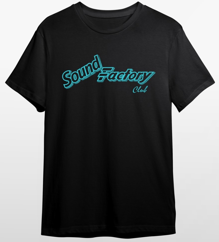 Camiseta Sound Factory (Azul) (P)
