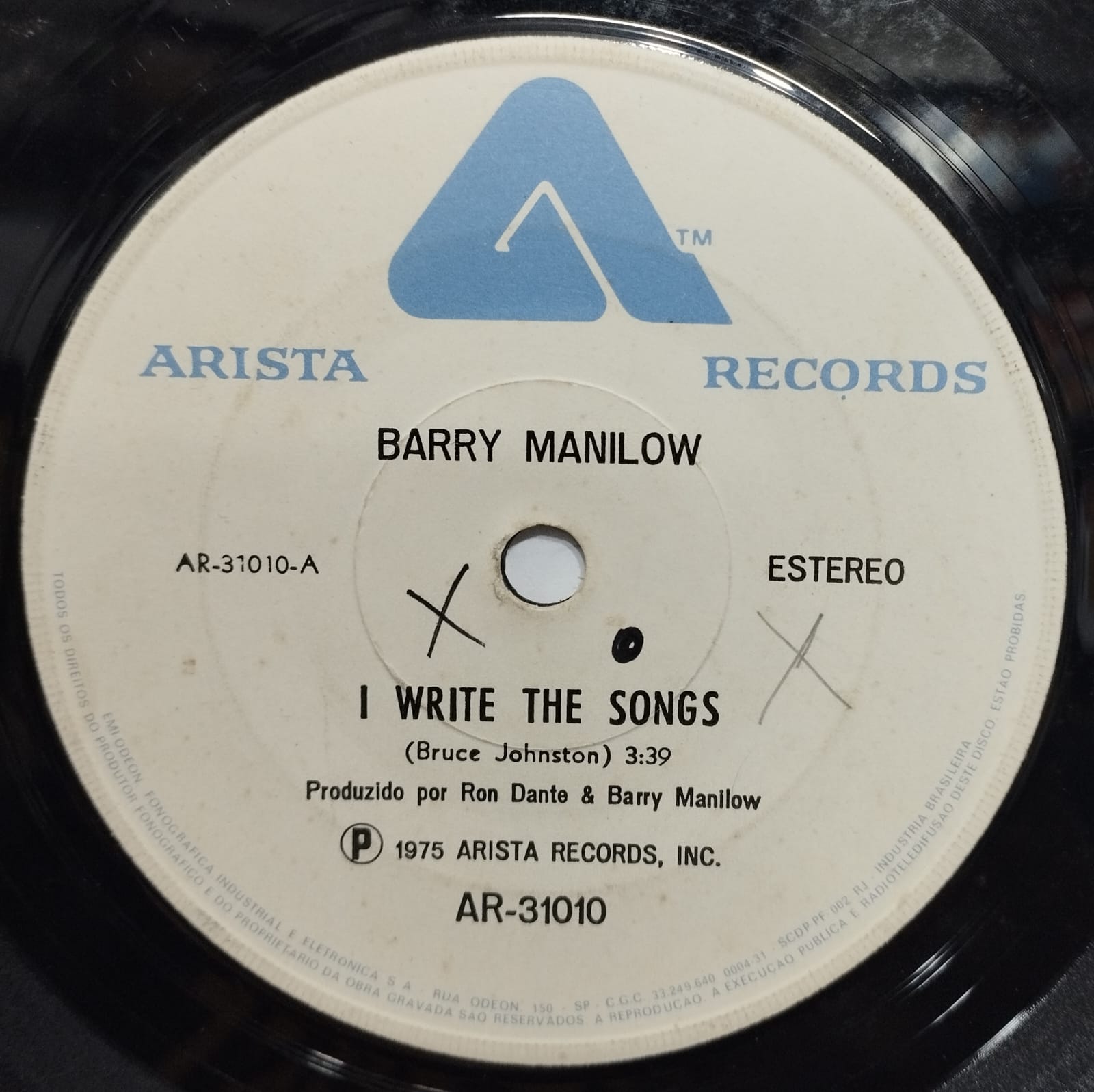 Barry Manilow - I Write The Songs (Compacto)