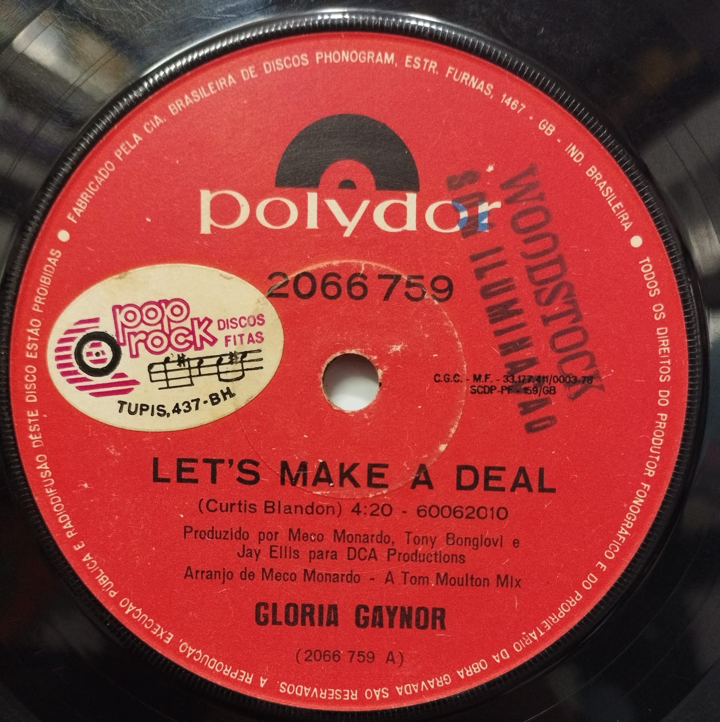 Gloria Gaynor ‎– Let's Make A Deal (Compacto)