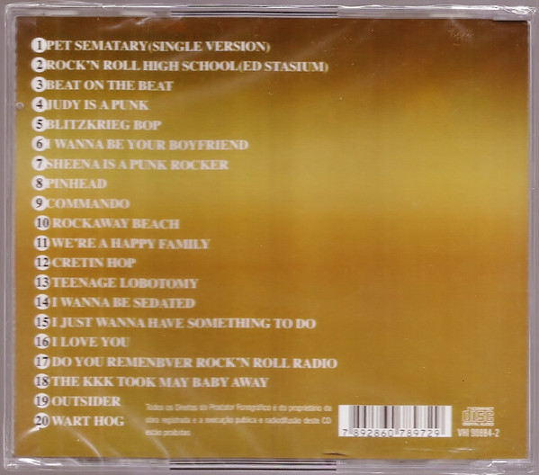 CD - Ramones - Greatest Hits (Compilação)