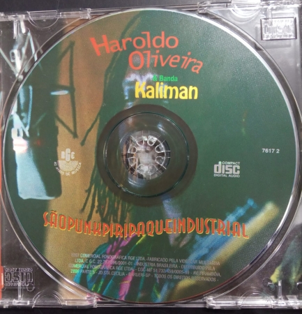 CD - Haroldo Oliveira & Banda Kaliman - Sãopunkpiripaqueindustrial