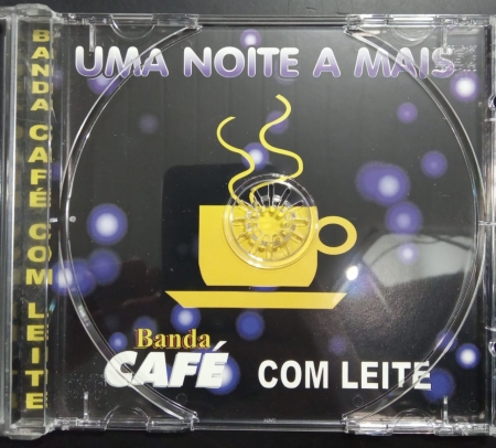 CD - Banda Café Com Leite - Uma Noite A Mais