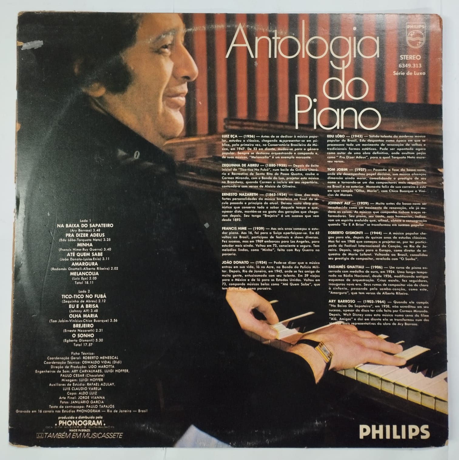 Luiz Eça ‎– Antologia do Piano (Álbum)
