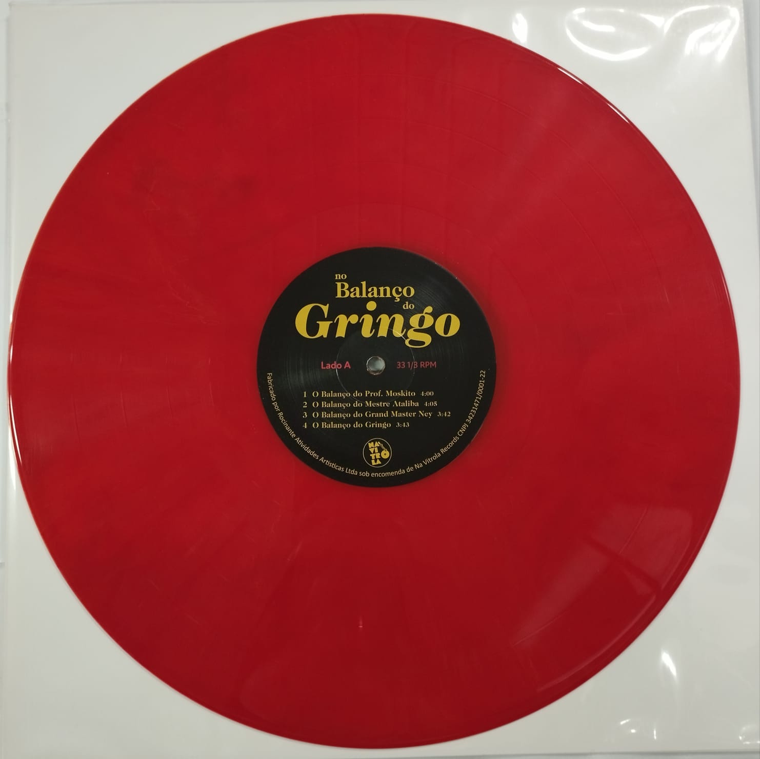 Gringo Pirrongelli ‎– No Balanço do Gringo (Álbum)