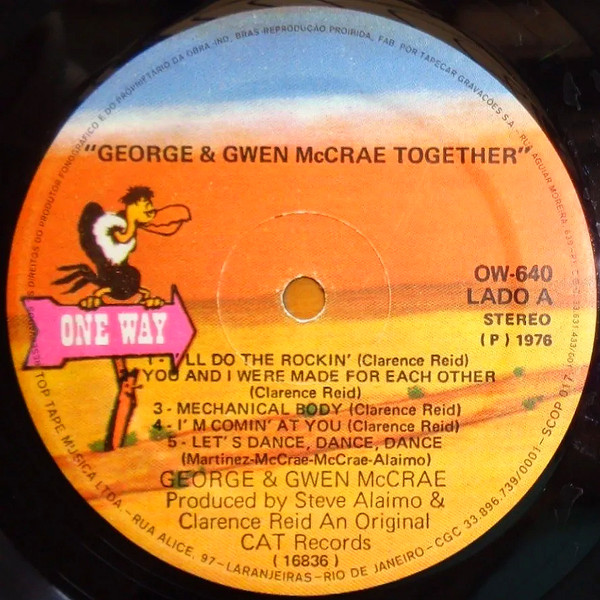 George & Gwen McCrae ‎– Together (Álbum)