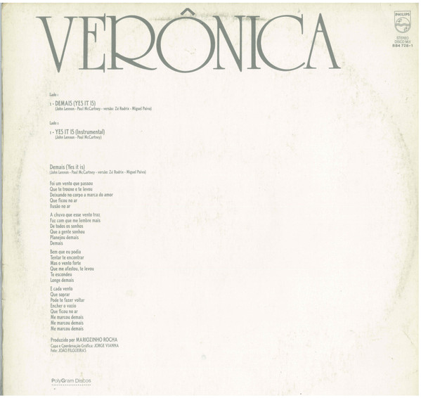 Verônica - Demais (Single, Promo)