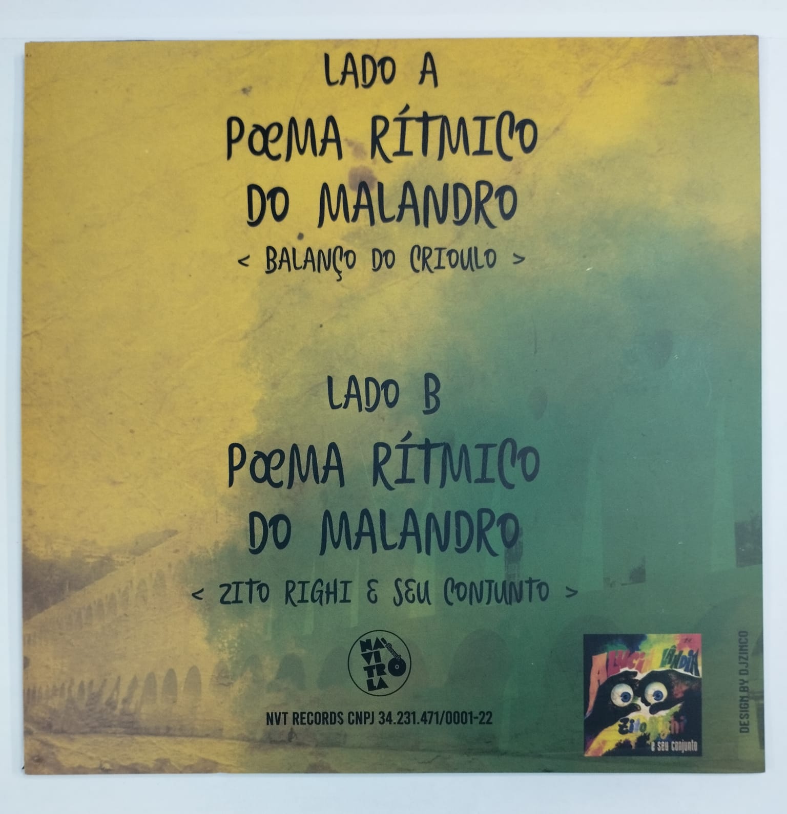 Sônia Santos - Poema Rítmico do Malandro (Compacto)