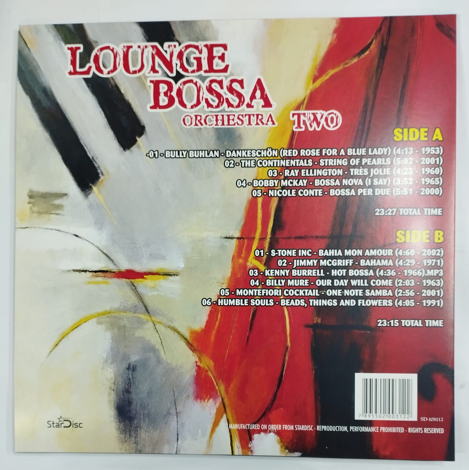 Various ‎– Lounge Bossa Orchestra Two