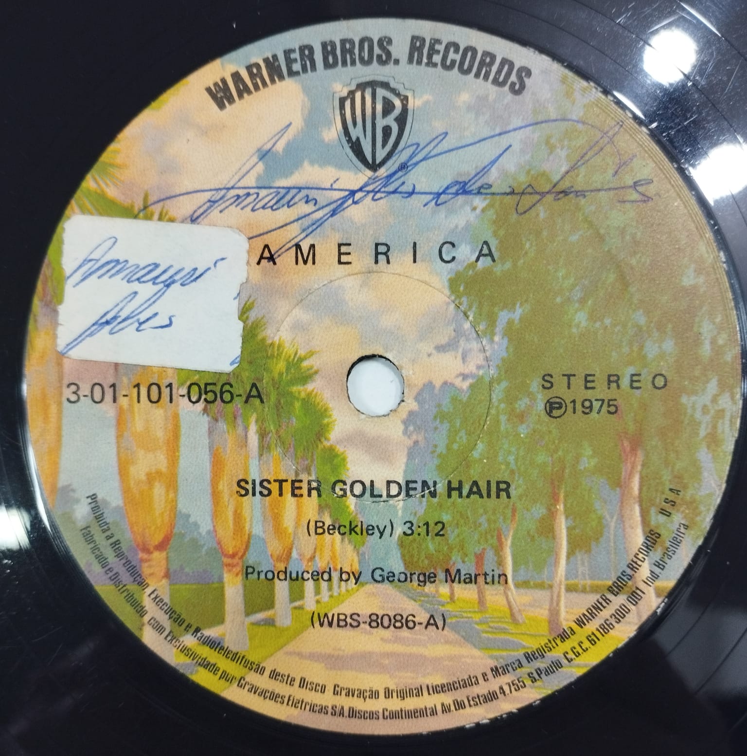 America - Sister Golden Hair / Midnight (Compacto)