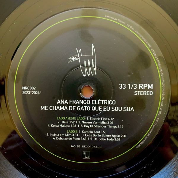 Ana Frango Elétrico ‎– Me Chama de Gato que Eu Sou Sua (Álbum, Noize)