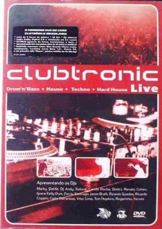 DVD - Various - Clubtronic - Drum 'n' Bass / House / Techno / Hard House - Live