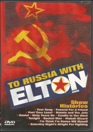 DVD - Elton John - To Russia With Elton Show Histórico