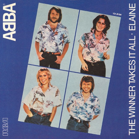 ABBA - The Winner Takes It All / Elaine (Compacto)