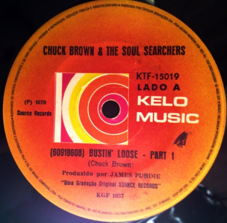 Chuck Brown & The Soul Searchers - Bustin' Loose PT1 / Bustin' Loose PT2 (Compacto)