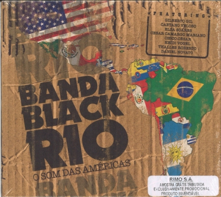 CD - Banda Black Rio - O Som Das Americas