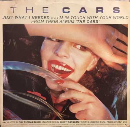 The Cars - Just What I Needed / I'm In Touch With Your World (Compacto)