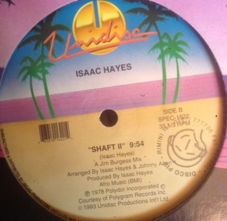 Isaac Hayes - Theme From Shaft / Don't Let Go / Shaft II (Single)