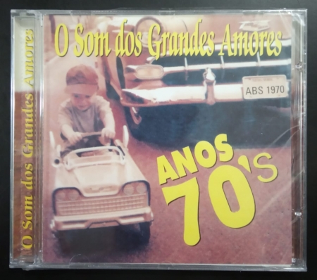 CD - Various - O Som dos Grandes Amores - Anos 70's