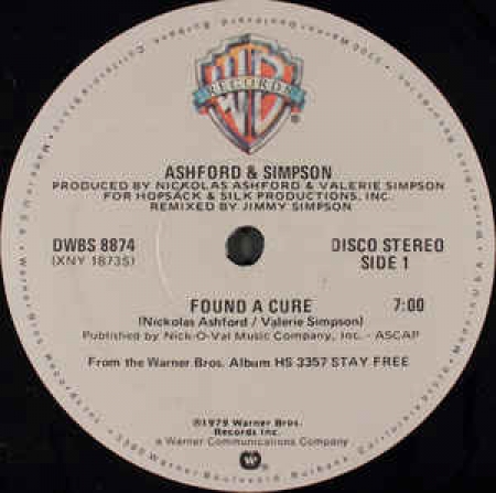 Ashford & Simpson ‎– Found A Cure