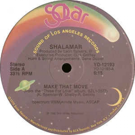 Shalamar ‎– Make That Move (Single)
