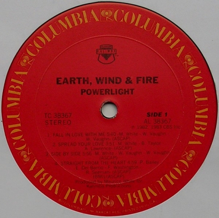 Earth, Wind & Fire ‎– Powerlight (Álbum, Importado)