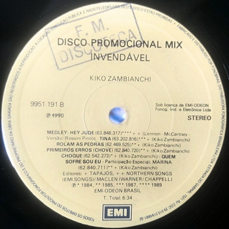Kiko Zambianchi - Tente de Novo Amanhã (Single, Promo)