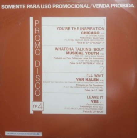 Various - Promo Disco Nº 4 Internacional