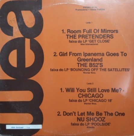 Various - Promo WEA - Disco Nº 04 Internacional (1987)