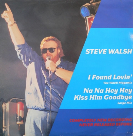 Steve Walsh - I Found Lovin' (You What! Megamix) / Na Na Hey Hey Kiss Him Goodbye (Large Mix)