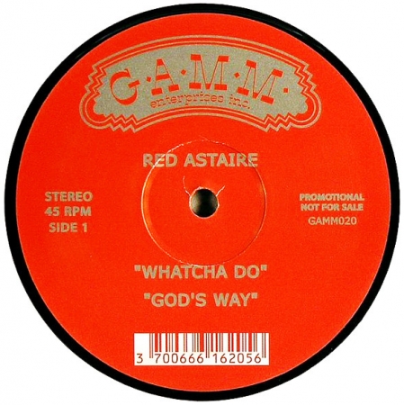 Red Astaire ‎– Whatcha Do / Down 2 Earth (Promo)